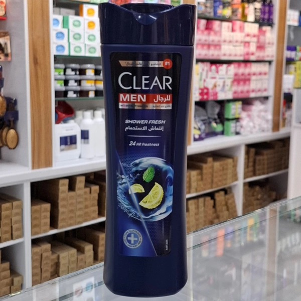 شامپو کلیر لیمو و چای سبز مردانه اصل مخصوص موهای چرب 400 میل | clear shampoo for men lemon and green tea